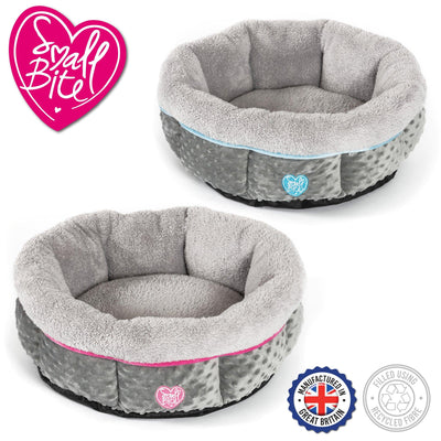 Ancol Small Bite Donut Bed 50cm Blue