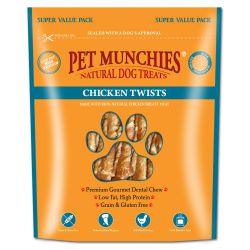 Pet Munchies Chicken Twists Super Value Packs 290g - Ormskirk Pets