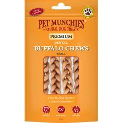 Pet Munchies Buffalo Dental Chew (small 4 pack) 55g - Ormskirk Pets