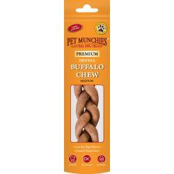 Pet Munchies Buffalo Dental Chew Medium - Ormskirk Pets