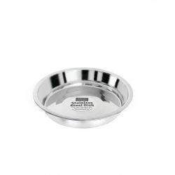 Fed 'N' Watered Stainless Steel Kitty & Puppy Flat Pans 20cm - Ormskirk Pets