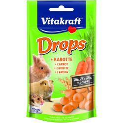 Vitakraft Small Animal Drops Carrot 75g - Ormskirk Pets