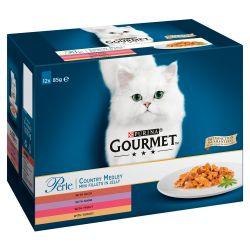 Gourmet Perle Country Medley in Jelly Turkey, Trout, Duck & Game 12pk