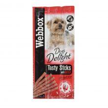 Webbox Dogs Delight Beef Sticks 6pk - Ormskirk Pets