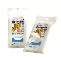 Petkin Eco Wipe Vanilla & Coconut 40pcs - Ormskirk Pets