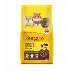 Burgess Hamster & Gerbil 750g - Ormskirk Pets