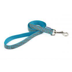 Ancol Lead Reflect Paw Blue 100-1.9cm - Ormskirk Pets