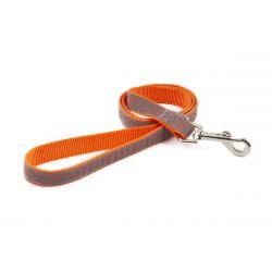 Ancol Lead Reflective Bone Orange 100-1.9cm - Ormskirk Pets