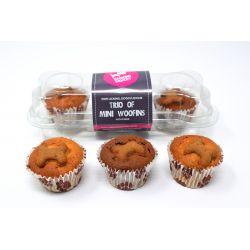 Barking Bakery Woof Mini Uniced Trio 38g - Ormskirk Pets