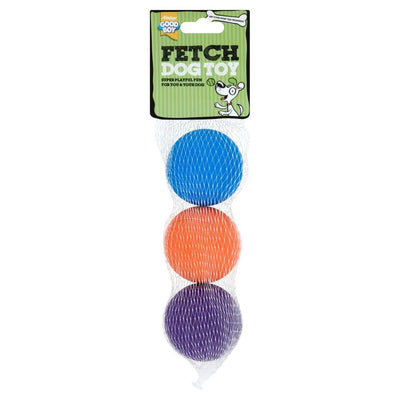 Good Boy Sponge Ball 3pk - Ormskirk Pets