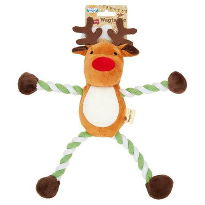 Good Boy Reindeer Hug Tug 15 inch