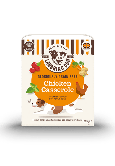 Laughing Dog Grain Free Chicken Casserole (8 x 395g)