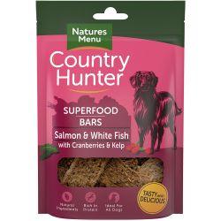 Natures Menu Country Hunter Superfood Bar Salmon & White Fish with Cranberries & Kelp 100g - Ormskirk Pets