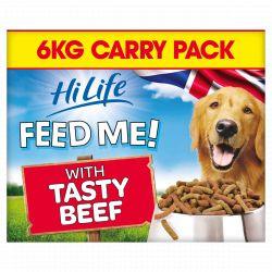 HiLife FEED ME! with Beef 6kg 6kg - Ormskirk Pets