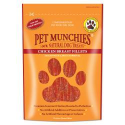 Pet Munchies Chicken Breast Fillets 100g - Ormskirk Pets