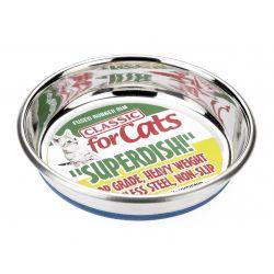 Classic Non Slip Cat Stainless Steel Superdish 5" - Ormskirk Pets