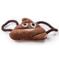 Animate Plush Poo Emoji Squeaky Dog Toy - Ormskirk Pets