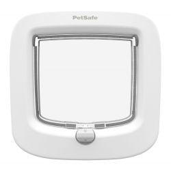 Pet Safe Manual Locking Cat Flap white - Ormskirk Pets