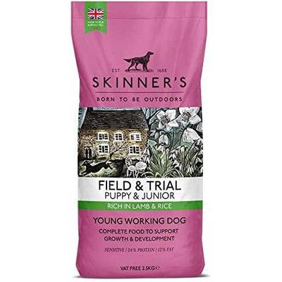 Skinner's Field & Trial Lamb & RIce Puppy 2.5kg - Ormskirk Pets