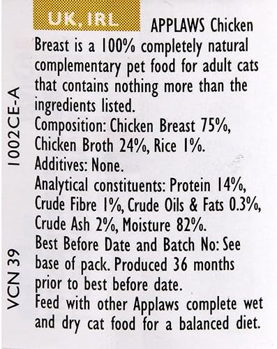 Applaws Cat Chicken Breast In Broth 70g x 24