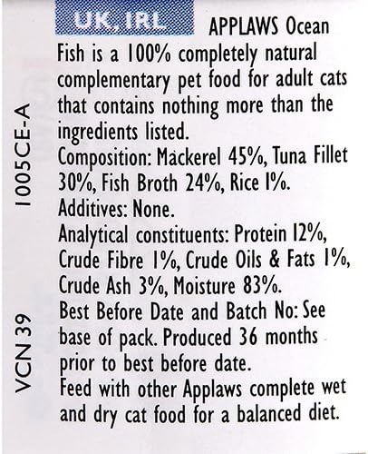 Applaws Cat Ocean Fish 70g x 24