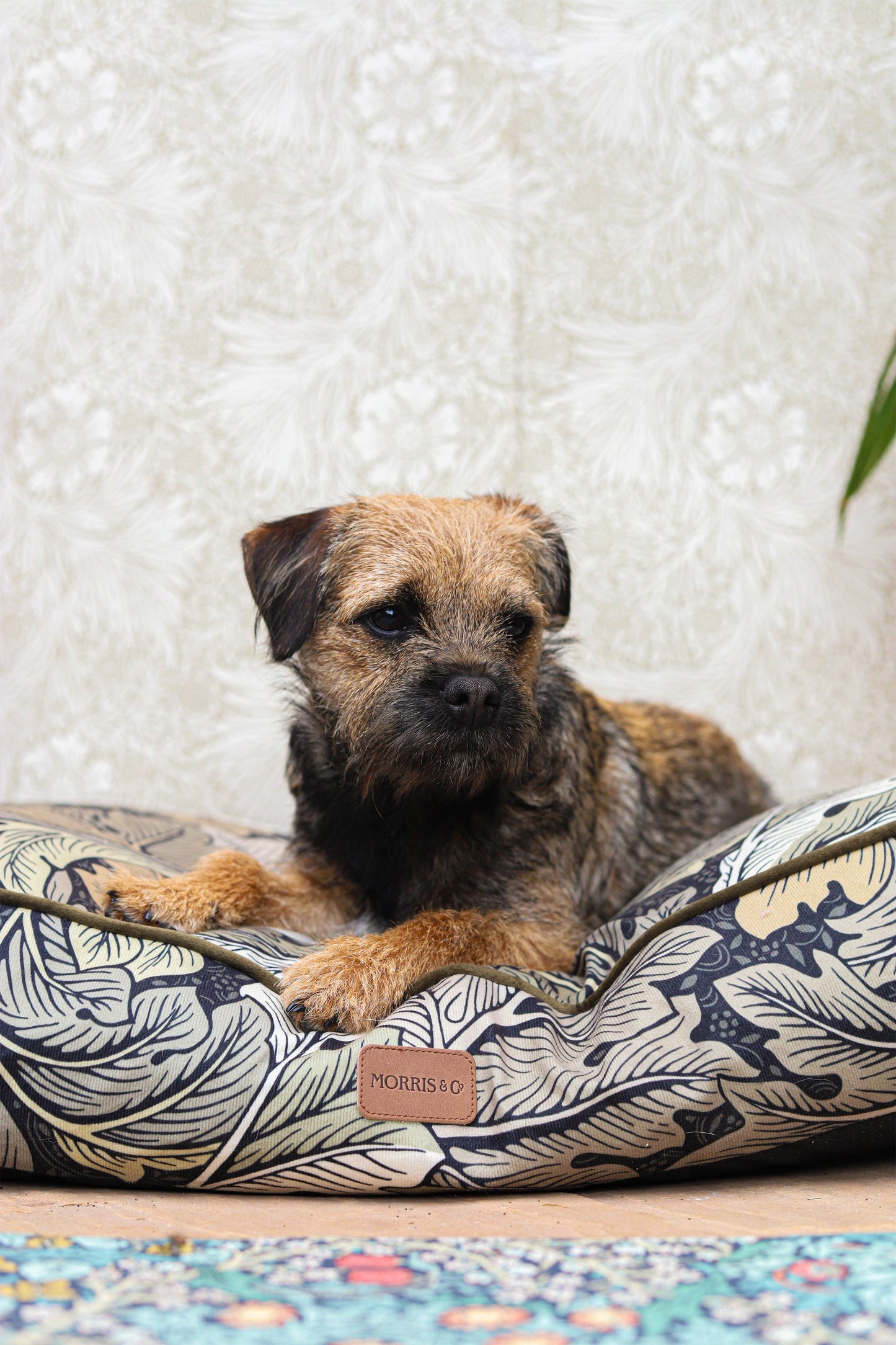 William Morris Pet Mattress Acanthus Print