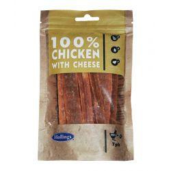 Hollings 100% Chicken Bars with Cheese 7pk - Ormskirk Pets