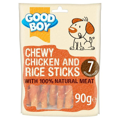 Good Boy Chewy Chicken And Rice Sticks 90g - Ormskirk Pets