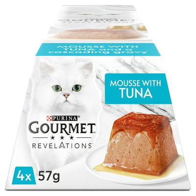 Gourmet Revelations Mousse with Tuna 4x57g - Ormskirk Pets