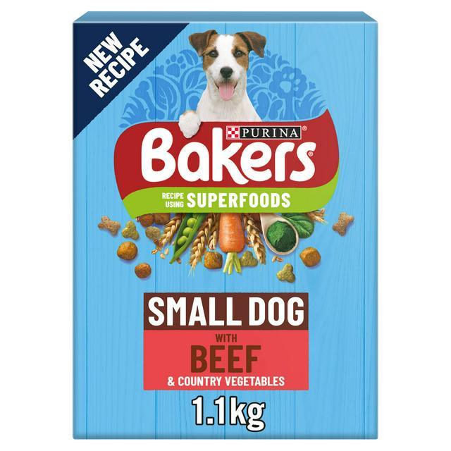 Bakers Small Dog Food Beef And Vegetable 1.1Kg - Ormskirk Pets