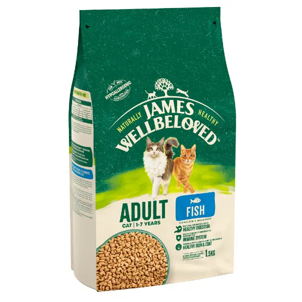 James Wellbeloved Adult Cat Fish & Rice 1.5kg