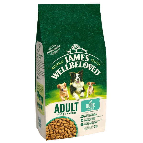 James Wellbeloved Dog Adult Duck & Rice 2kg