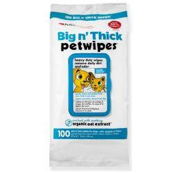 Petkin Big n Thick Pet Wipes 100pcs - Ormskirk Pets