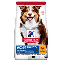 HILL'S SCIENCE PLAN Mature Adult Medium Dry Dog Food Chicken 14kg - Ormskirk Pets