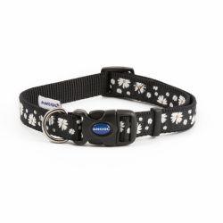 Ancol Fashion Collar Daisy Black 30-50cm - Ormskirk Pets