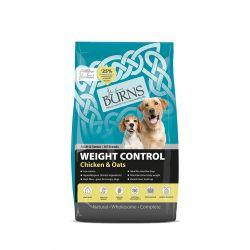 Burns Weight Control Chicken and Oats 6kg - Ormskirk Pets