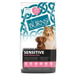 Burns Sensitive Duck and Brown Rice 12kg - Ormskirk Pets