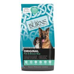 Burns Original Fish and Brown Rice 12kg - Ormskirk Pets