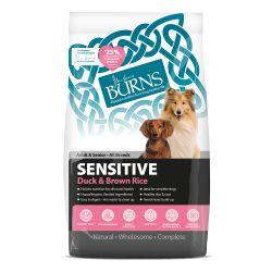 Burns Sensitive Duck and Brown Rice 6kg - Ormskirk Pets