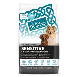 Burns Sensitive Chicken and Wholegrain Maize 6kg - Ormskirk Pets