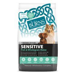 Burns Sensitive Fish and Wholegrain Maize 6kg - Ormskirk Pets