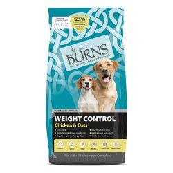 Burns Weight Control Chicken and Oats 12kg - Ormskirk Pets