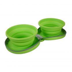 Rosewood Travel Double Zip Bowls - Ormskirk Pets