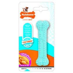 Nylabone Puppy Dental Chicken Blue xs - Ormskirk Pets