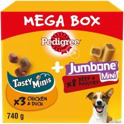 PEDIGREE Tasty Minis & Jumbone Small Mega Box 740g - Ormskirk Pets