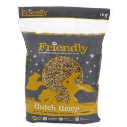 Friendly Hutch Hemp 1kg - Ormskirk Pets