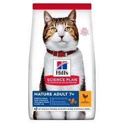 HILL'S SCIENCE PLAN Mature Adult Dry Cat Food Chicken Flavour 7kg - Ormskirk Pets