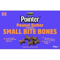 Pointer Peanut Butter Small Bite Bones 10kg - Ormskirk Pets