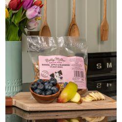 Betty Miller's Grain-Free Banana, Apple & Blueberry Bones 400g - Ormskirk Pets