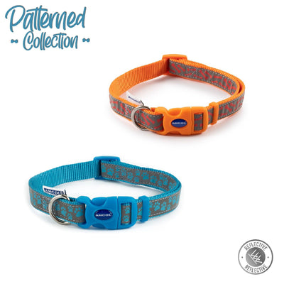 Ancol Paw Collar Blue 45-70cm Size 5-9